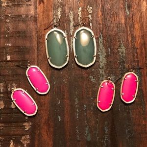 Kendra Scott Earrings: 3 Set Lot